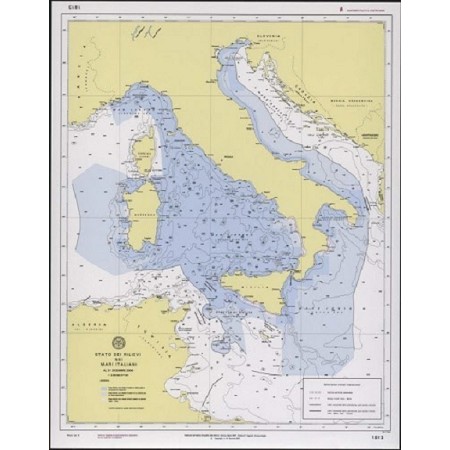 Stato dei rilievi nei mari italiani al 31 dicembre 2016