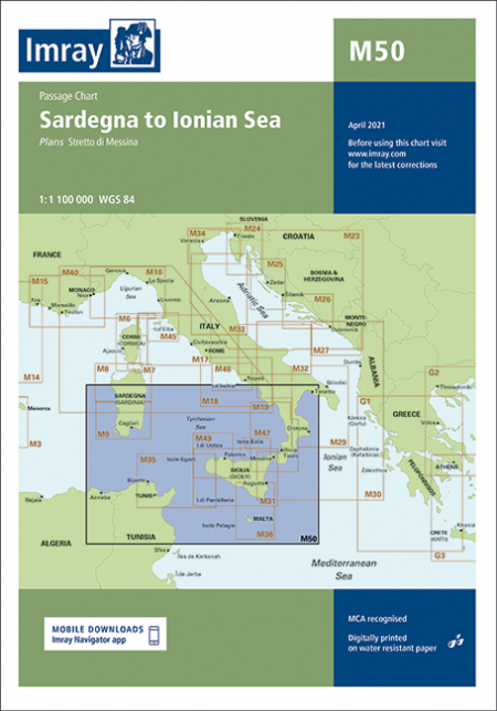 Sardegna to Ionian Sea