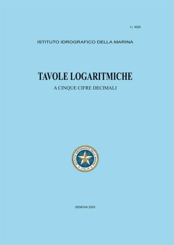 Tavole logaritmiche a cinque cifre decimali