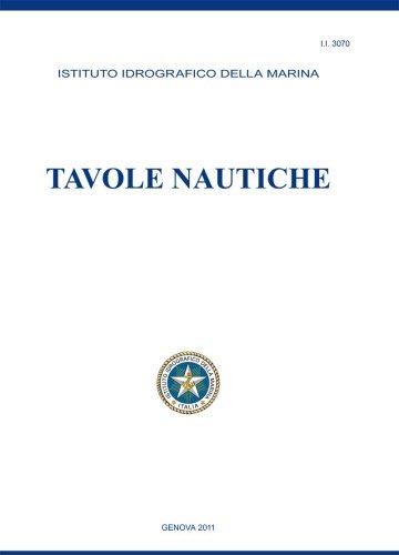 Tavole nautiche