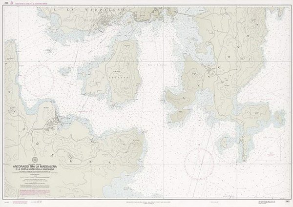 Ancoraggi tra la Maddalena e la costa nord della Sardegna