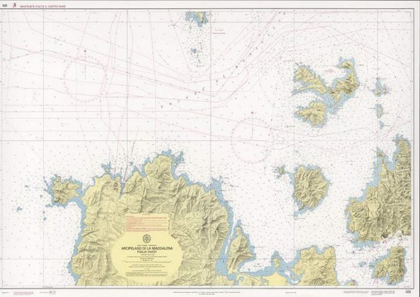 Arcipelago di La Maddalena – Foglio ovest