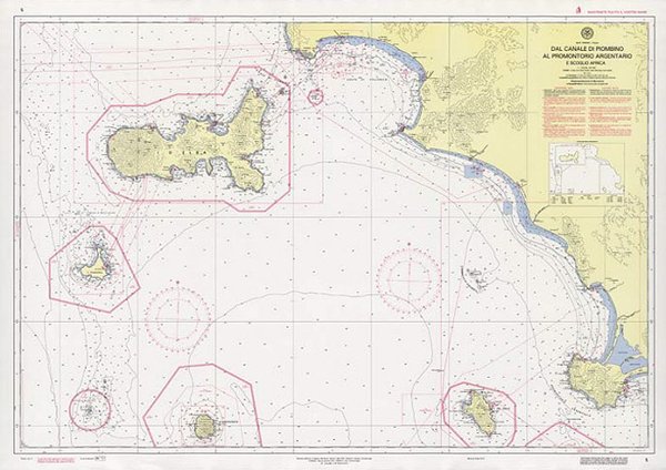 Dal Canale di Piombinio al Promontorio Argentario e Scoglio Africa