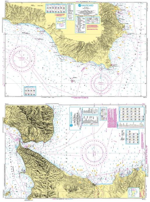 Licata – Brucoli – Siracusa – Milazzo / Gioia Tauro – Reggio Calabria