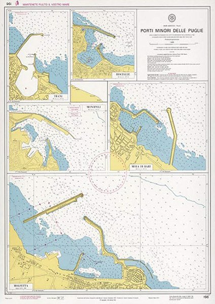 Porti minori delle Puglie. Bisceglie, Mola di Bari, Monopoli, Molfetta , Trani