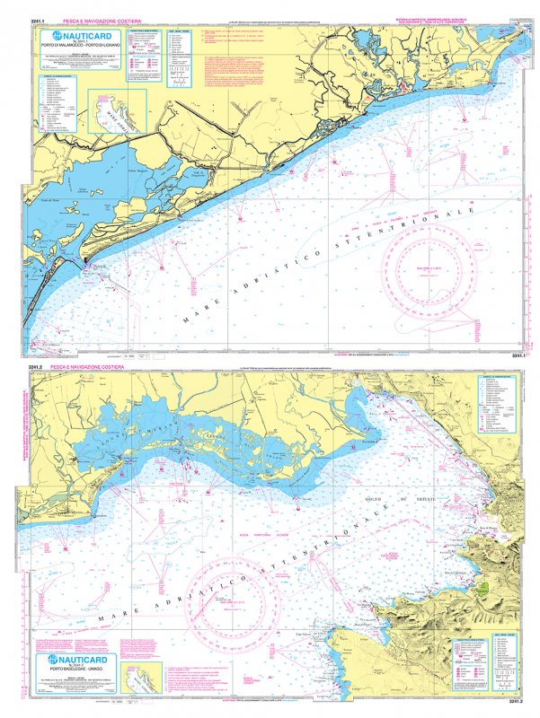 Porto  di Malamocco – Porto di Lignano – Porto Baselghe – Umago