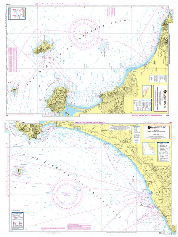 Punta Ala – Cala Galera – Porto Ercole – Civitavecchia