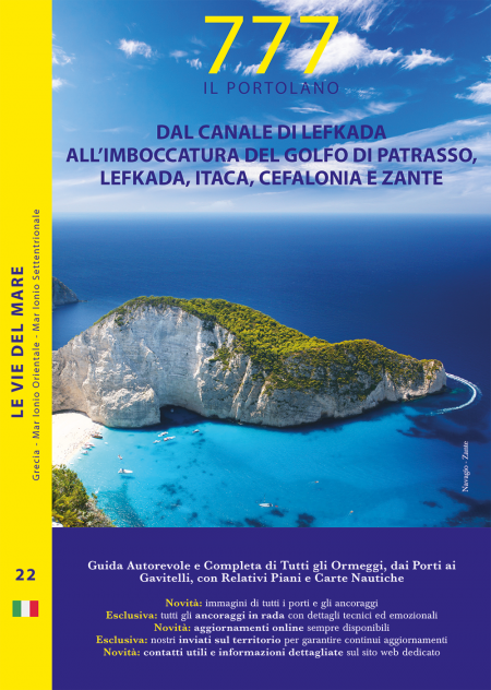 Grecia – Dal Canale di Lefkada all’Imboccatura del Golfo di Patrasso, Lefkas, Itaca, Cefalonia e Zante