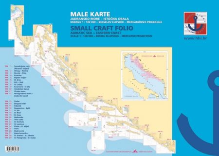 Male Karte – Mar Adriatico costa orientale