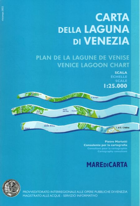 Carta della Laguna di Venezia – Plan de la Lagune – Venice Lagoon Chart