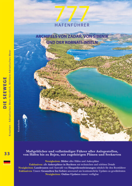 Archipels von Zadar, von Sibenik und der Kornati-Inseln